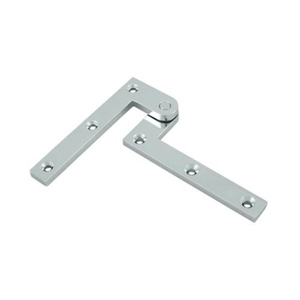 Patioplus 4.37 x 0.62 x 1.87 in. Hinge, Bright Chrome - Solid PA2667181